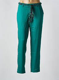 Pantalon chino taille normale taille normale vert MAZARINE femme