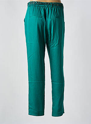 Pantalon chino taille normale taille normale vert MAZARINE femme