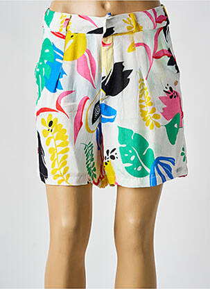 Short taille à pinces taille normale blanc LES TROPEZIENNES PAR M.BELARBI femme