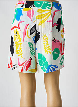 Short taille à pinces taille normale blanc LES TROPEZIENNES PAR M.BELARBI femme