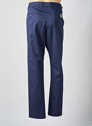 Pantalon chino tissage popeline taille normale bleu SEA BARRIER homme