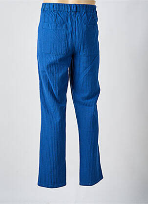 Pantalon droit taille à pinces taille normale bleu BLEND homme