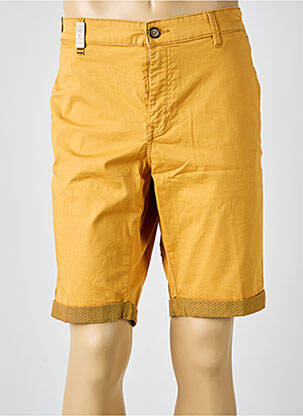 Bermuda taille à pinces taille normale jaune SEA BARRIER homme