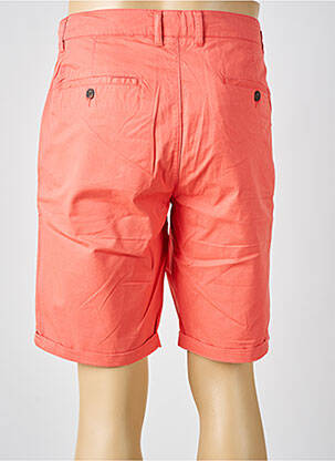 Bermuda taille à pinces taille normale orange CAMBRIDGE homme
