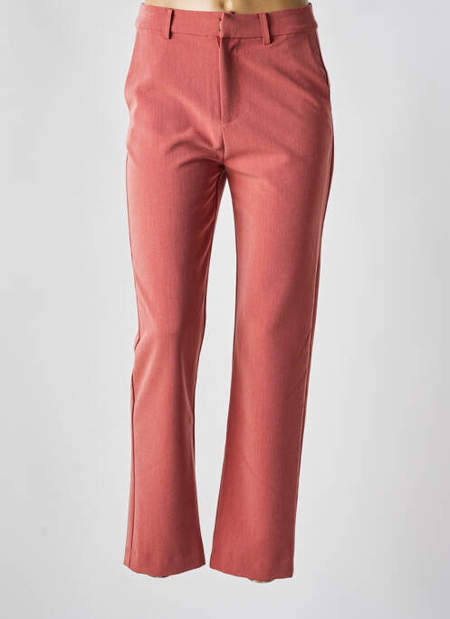 Pantalon chino taille normale taille normale orange RUE MAZARINE femme