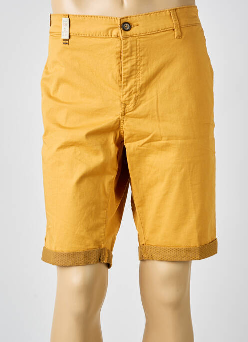 Bermuda taille à pinces taille normale jaune SEA BARRIER homme