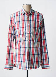 Chemise manches longues imprimé écossais rouge PEPE JEANS homme
