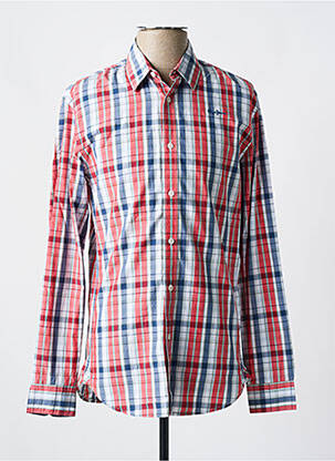 Chemise manches longues imprimé écossais rouge PEPE JEANS homme