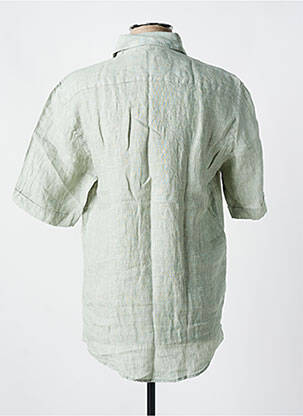 Chemise manches courtes poches vert CASAMODA homme