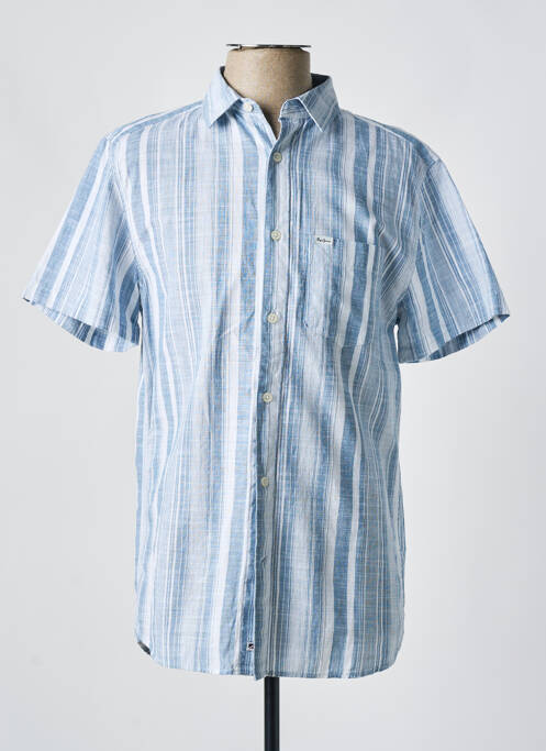 Chemise manches longues imprimé rayures bleu PEPE JEANS homme