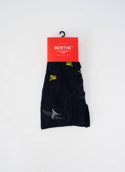Collants bleu BERTHE AUX GRANDS PIEDS pour femme