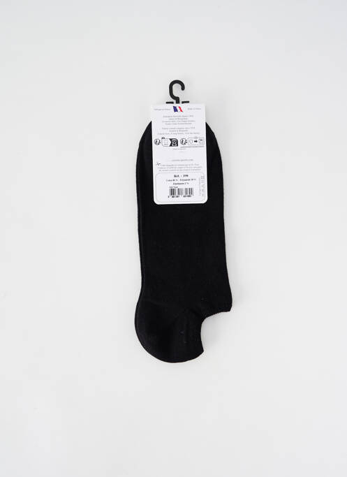 Chaussettes noir PERRIN pour unisexe