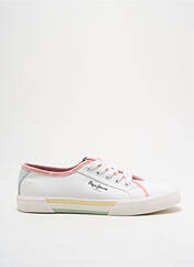 Baskets blanc PEPE JEANS pour femme seconde vue