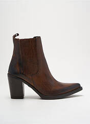 Bottines/Boots marron EMANUELE CRASTO pour femme seconde vue