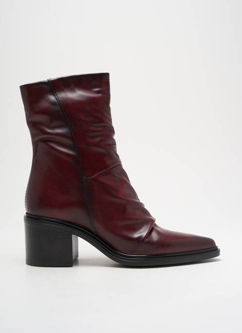 Bottines/Boots rouge MJUS pour femme