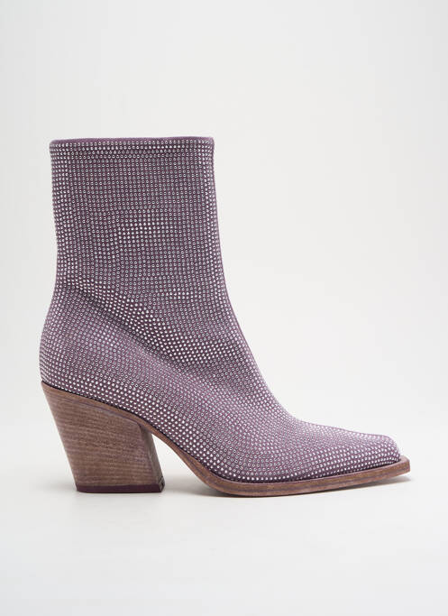 Bottines/Boots violet FRU.IT pour femme