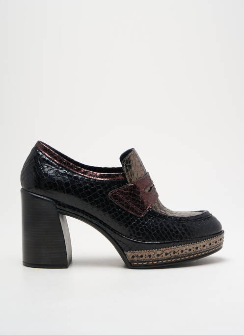 Mocassins noir PONS QUINTANA pour femme