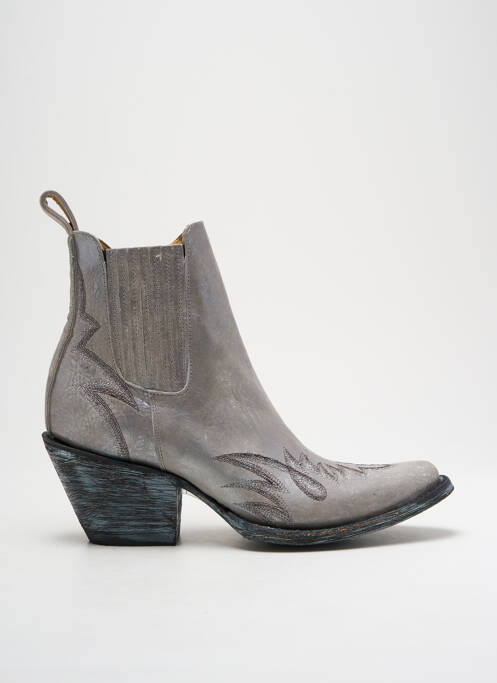 Bottines/Boots argent MEXICANA pour femme