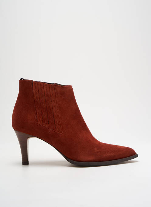 Bottines/Boots orange MURATTI pour femme