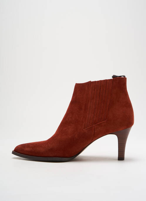 Bottines/Boots orange MURATTI pour femme