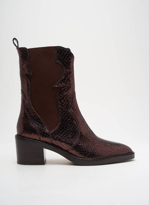Bottines/Boots violet PONS QUINTANA pour femme