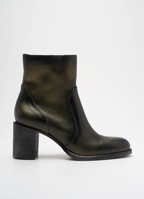Bottines/Boots vert METAL JEAN'S pour femme