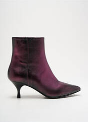 Bottines/Boots violet STRATEGIA pour femme seconde vue