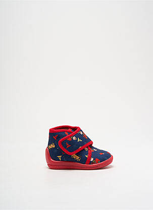 Chaussons/pantoufles voute plantaire bout rond bleu BELLAMY garçon