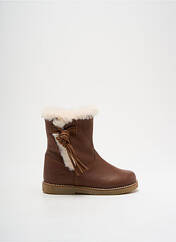 Bottines/Boots marron ASTER pour fille seconde vue