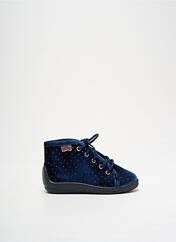Chaussons/Pantoufles bleu BELLAMY pour fille seconde vue