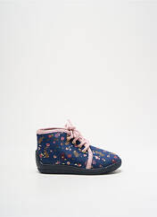 Chaussons/Pantoufles bleu BELLAMY pour fille seconde vue