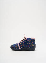 Chaussons/Pantoufles bleu BELLAMY pour fille seconde vue
