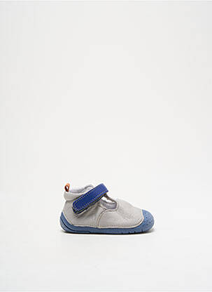 Sandales/nu pieds matière lisse bout rond bleu BABYBOTTE garcon