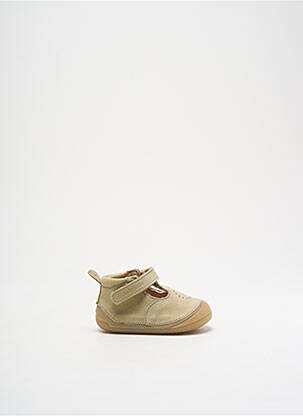Sandales/nu pieds nubuck bout rond vert BABYBOTTE garçon