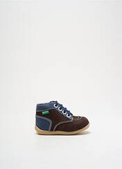 Bottillons bleu KICKERS pour garçon seconde vue