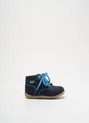 Bottillons bleu KICKERS pour garçon seconde vue