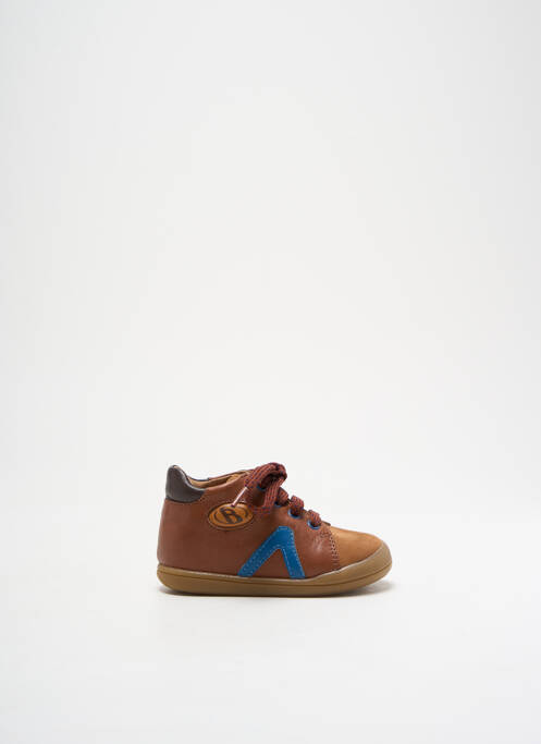 Bottillons marron BABYBOTTE pour garçon