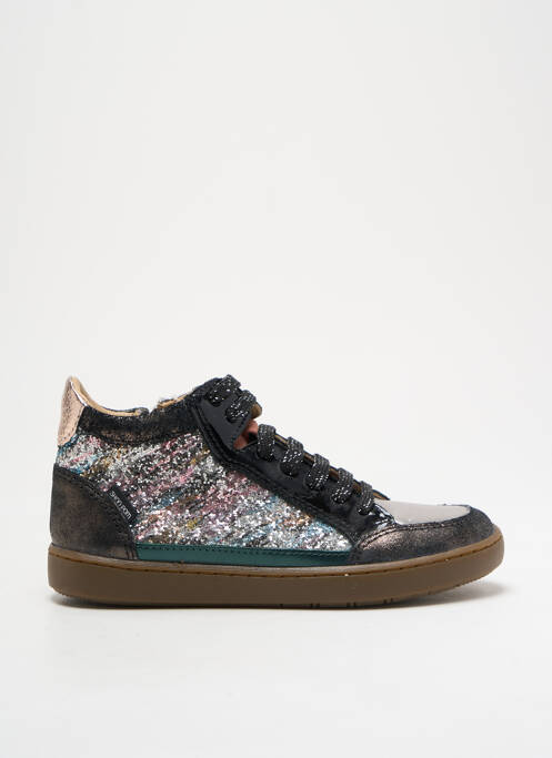 Baskets noir SHOO POM pour fille