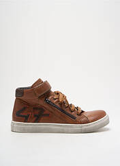 Baskets marron LITTLE MARY pour garçon seconde vue