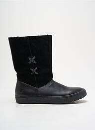 Bottines/boots matière lisse bout rond noir GBB fille