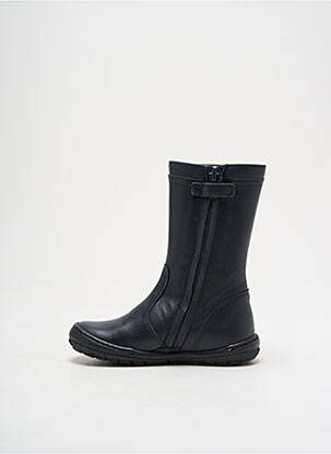 Bottes voute plantaire bout rond bleu FR fille
