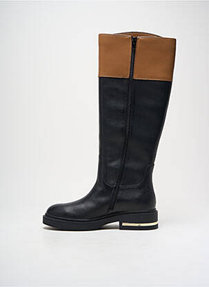 Bottes matière lisse talon de 4 à 6cm noir LIU JO femme