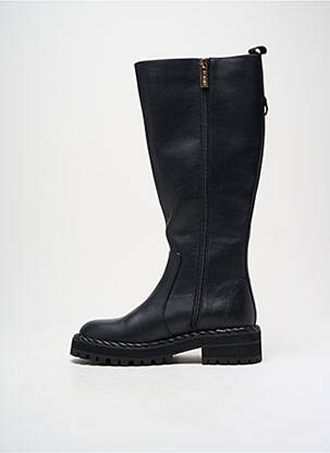 Bottes tissage satiné talon de 4 à 6cm noir LIU JO femme