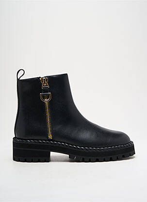 Bottines/boots matière lisse talon de 4 à 6cm noir LIU JO femme