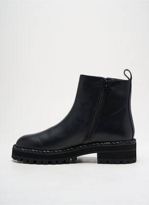Bottines/boots matière lisse talon de 4 à 6cm noir LIU JO femme