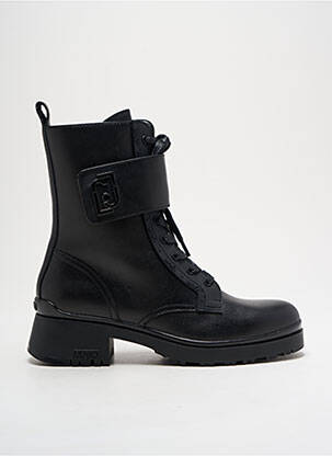 Bottines/boots matière lisse talon de 4 à 6cm noir LIU JO femme
