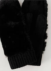 Gants noir RINO & PELLE pour femme seconde vue