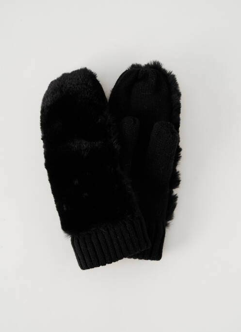 Gants noir RINO & PELLE pour femme