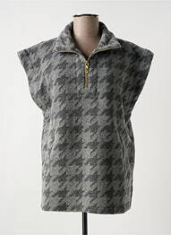 Gilet sans manche sans manche gris CREAM femme