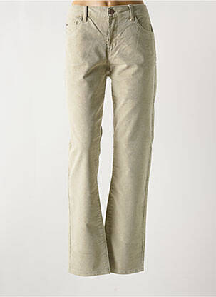 Pantalon flare taille normale taille normale beige CREAM femme